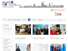 Tablet Screenshot of bkal.de